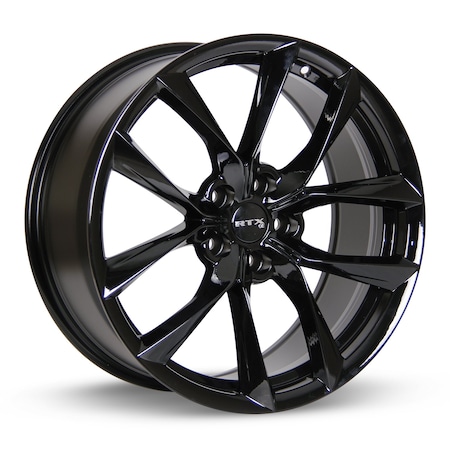 Rtx Alloy Wheel, Spider 20x8.5 5x114.3 ET35 CB64.1 Gloss Black 082736